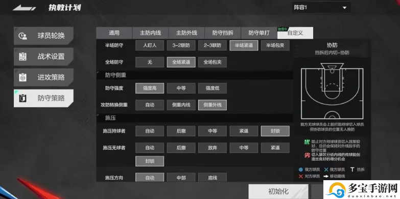 美职篮全明星防守策略一览美职篮全明星防守策略有哪些