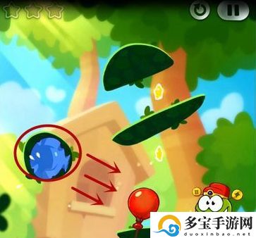 割绳子2通关攻略森林1-38怎么过-割绳子2通关攻略大全-割绳子2关卡全攻略