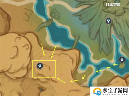 原神甘露池位置图文一览-原神甘露池在哪