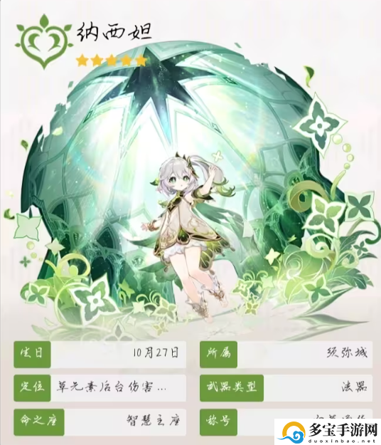 原神纳西妲养成攻略-原神纳西妲怎么养成